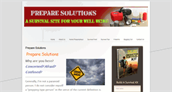 Desktop Screenshot of preparesolutions.com